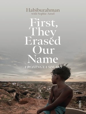 cover image of First, They Erased Our Name